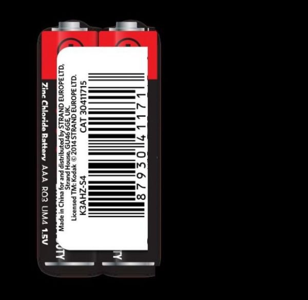 K3AHZ-S2-30412378 AAA 2 adet Shrink Çinko Karbon İnce Pil
