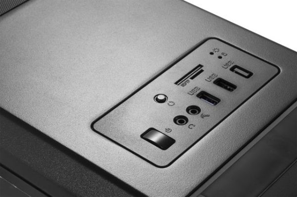 CRONOS Gaming 2x120mm Fanlı Şeffaf Akrilik Yan Panel MID ATX Kasa