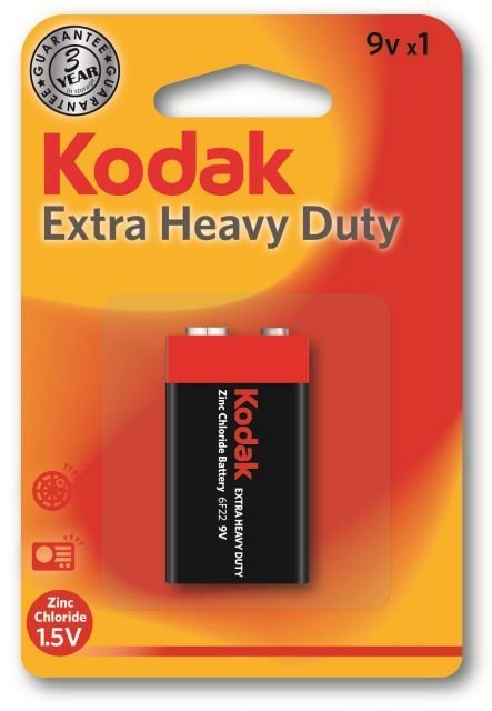 K9VHZ-1-30953437 1 Adet Blister Ambalaj Çinko Karbon 9V Pil