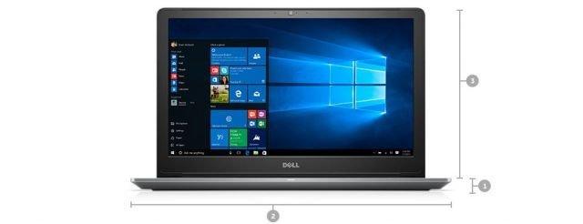 5568-FG50F81N Vostro 5568,i7-7500U,8GB,1TB,4GB-VGA,15.6''FHD,Linux Notebook