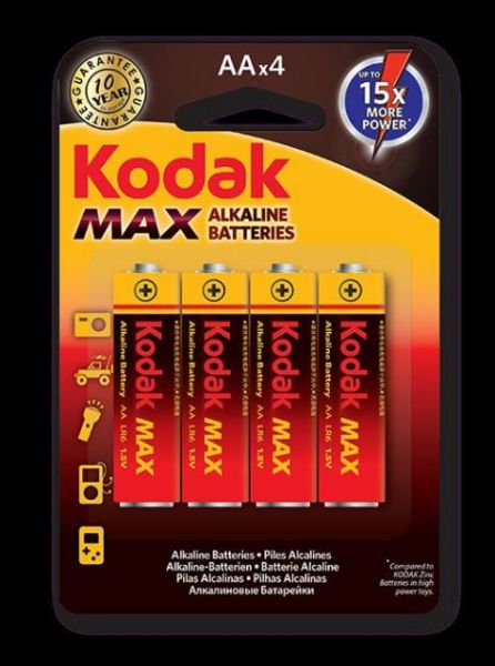 KAA-4-30952867 Max 4 Adet Alkalin Kalem Pil