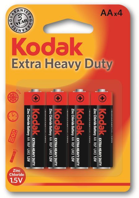 KAAHZ-4-30951044 AA 4 Adet Blister Ambalaj Çinko Karbon Kalem Pil