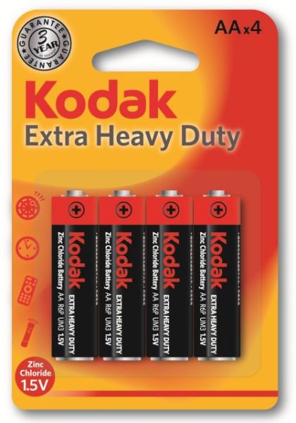 KAAHZ-4-30951044 AA 4 Adet Blister Ambalaj Çinko Karbon Kalem Pil