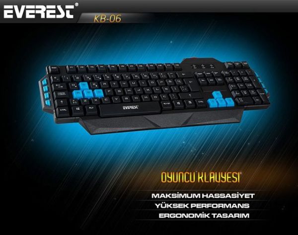 KB-06 KB-06 USB Gaming Q Klavye