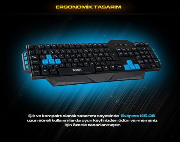 KB-06 KB-06 USB Gaming Q Klavye