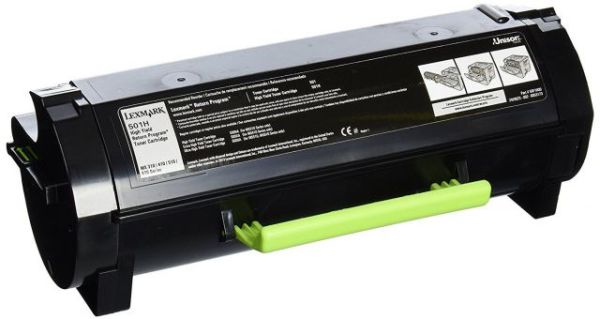 56F5H00 Lexmark 56F5H00 Black High Yield Return Program Toner Cartridge