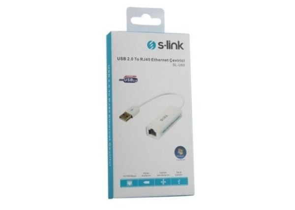 SL-U60 2.0USB RJ-45 Ethernet Çevirici