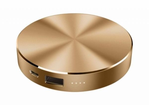 BASS-2196-GOLD 6000 mAh Gold Powerbank