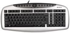 KB-21-U USB Q Türkçe Multimedya Siyah,Gri Klavye