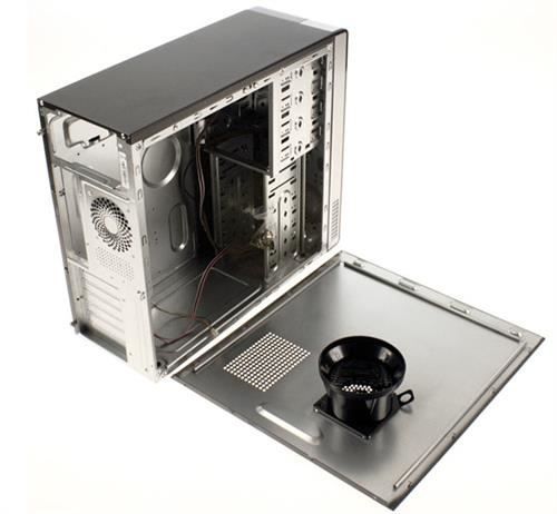 VENTO-TAB22-600 VENTO-TA-KB22-600W MIDI TOWER SİYAH GÜMÜŞ FSP POWER SUPPLY
