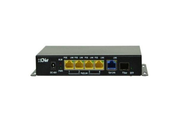 CSH500P 5 Port Full Gigabit, 4 Port PoE , 1x SFP 96W PoE Switch