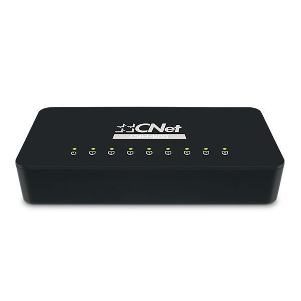 CSH-800 8 Port 10/100Mbps Tak-Kullan, Kur-Unut  Masaüstü Switch