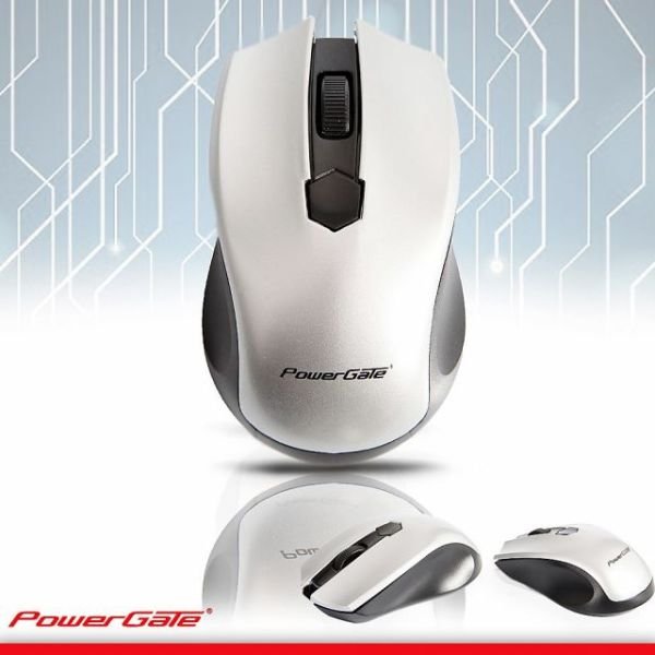 PG-D302 PowerGate D302 Kablosuz Nano 2.4GHz Gri Mouse