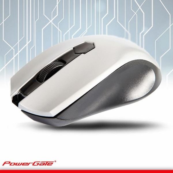 PG-D302 PowerGate D302 Kablosuz Nano 2.4GHz Gri Mouse