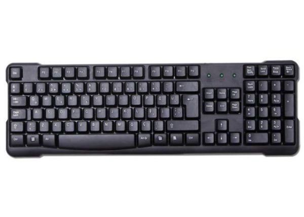KB-861U Kablolu USB Q TR Multimedya Siyah Klavye