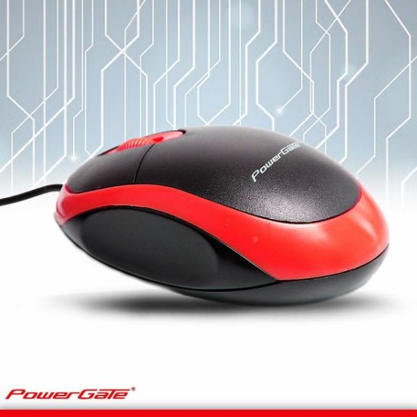 PG-E190-K E190-K USB Kablolu Kırmızı,Siyah Mouse