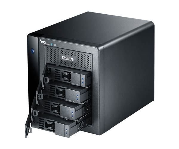 F40SR4R00000001 Pegasus 2 R4 with 4 x 3TB SATA HDD incl Thunderbolt cable