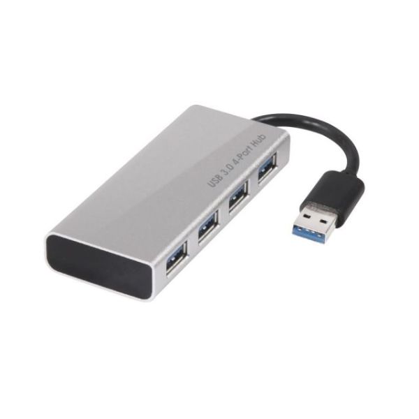 CSV-1431 USB3.0 Hub Güç Adaptörü ile 4 Port Çoklayıcı
