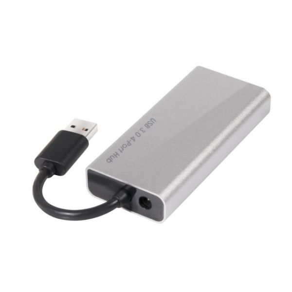 CSV-1431 USB3.0 Hub Güç Adaptörü ile 4 Port Çoklayıcı