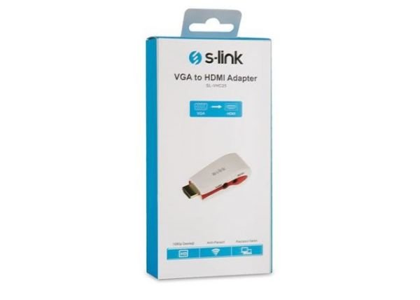 SL-VHC25 VGA TO HDMI ÇEVİRİCİ ( SESLİ MODEL )