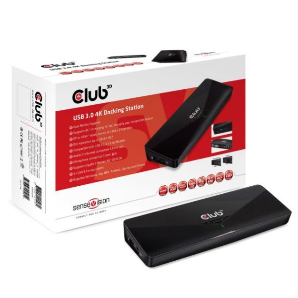 CSV-3103D USB3.0, 4K Yerleştirme İstasyonu Çoklayıcı