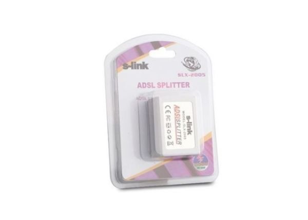 SLX-2005 2 Port ADSL Lux Filtreli Splitter Çoklayıcı