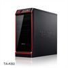 VENTO-TA-KB2-400 VENTO-TA-KB2-400W MIDI TOWER SİYAH KIRMIZI FSP POWER SUPPLY