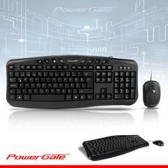 PG-KM-A5 Multimedya Klavye,USB Mouse Set