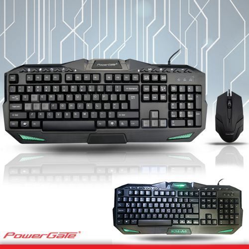 PG-KM-A6 Multimedya Klavye, USB Mouse Set