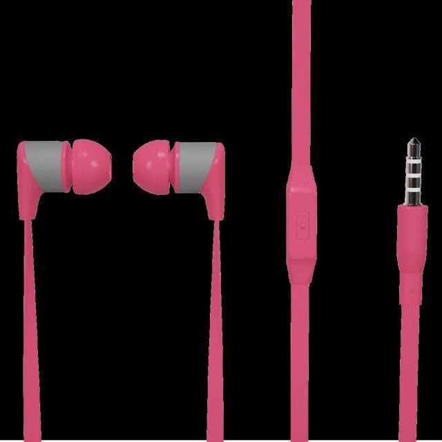 KK003P Mikrofonlu Pembe Kulaklık