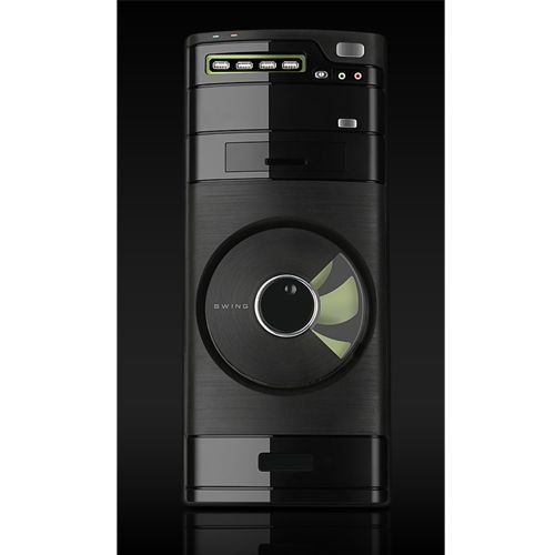 VK-1622 400W Powerlı Penceresiz Midi Tower Siyah Kasa