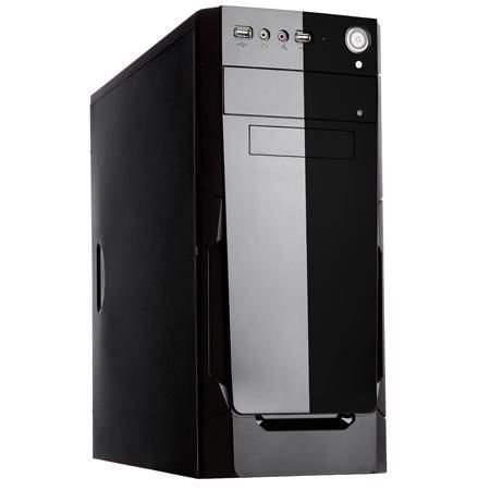 VK-1623 400W Powerlı Penceresiz Midi Tower Siyah Kasa