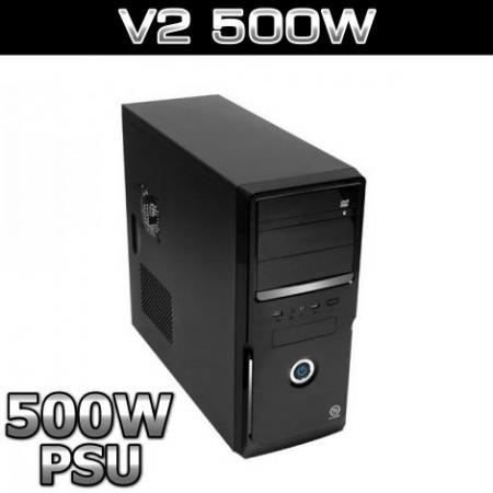VM55021N2EC V2 500W Siyah Parlak Midi Tower Kasa