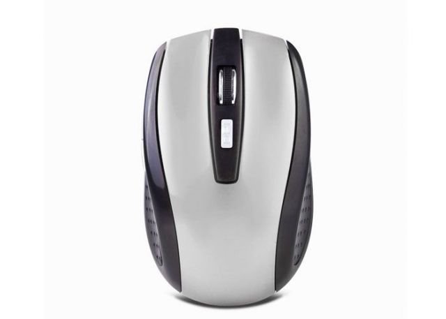 SM-167 Kablosuz,Nano Alıcılı,3B+1,800DPI,Optik Gri Mouse