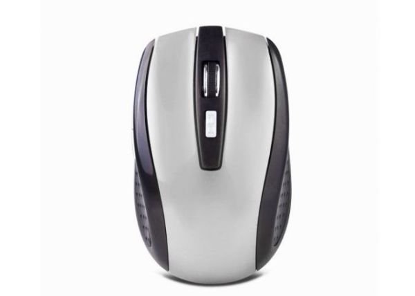 SM-167 Kablosuz,Nano Alıcılı,3B+1,800DPI,Optik Gri Mouse