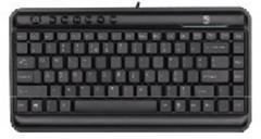 KL-5-Q-USB USB Q TR MM Mini X-Slim Siyah Klavye