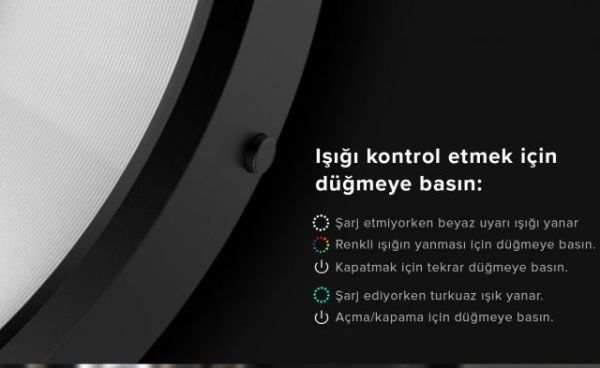 6902048144286 Nillkin Magic Disc4 10W Hızlı Şarj Siyah