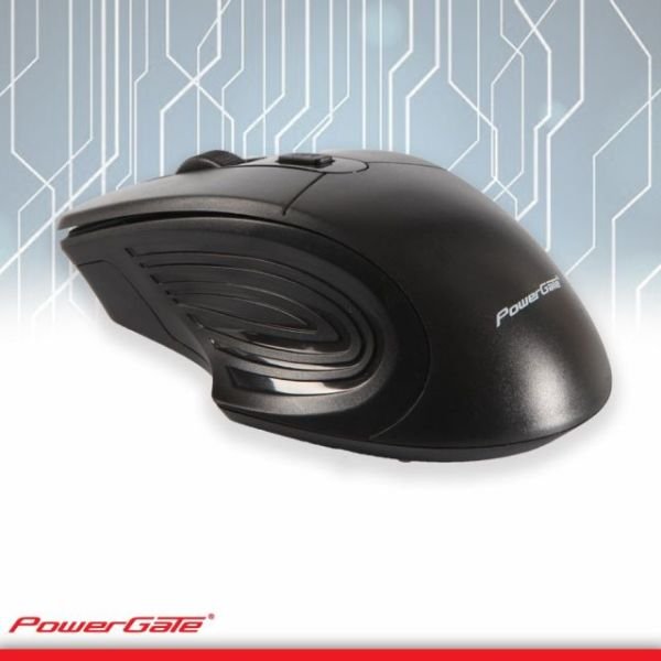 PG-R520 PowerGate R520 Kablosuz Nano 2.4GHz Siyah Mouse
