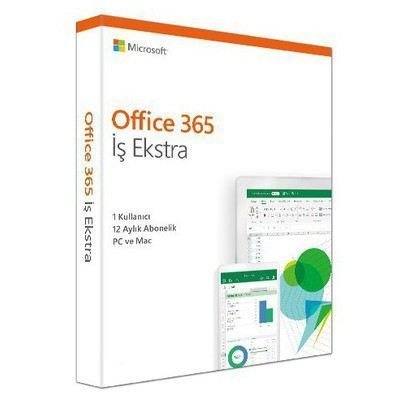 KLQ-00437 MS OFFICE 365 BUSINESS PREMIUM TURKCE KUTU 1 YIL