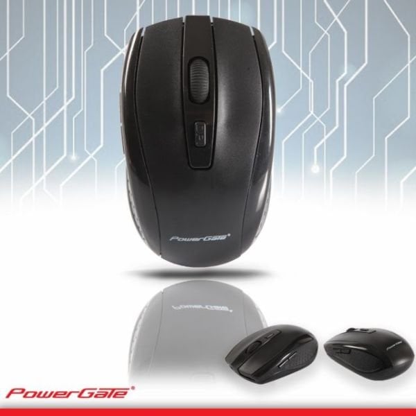 PG-R522 PowerGate R522 Kablosuz Nano 2.4GHz Siyah Mouse