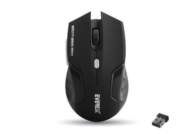 KM-230 USB 2.4GHz Optik Kablosuz Siyah Mouse
