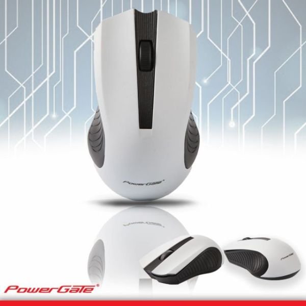 PG-R530B PowerGate R530B Kablosuz Nano 2.4GHz Beyaz Mouse