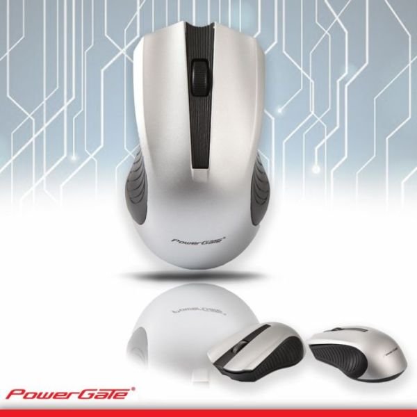 PG-R530G PowerGate R530G Kablosuz Nano 2.4GHz Gri Mouse