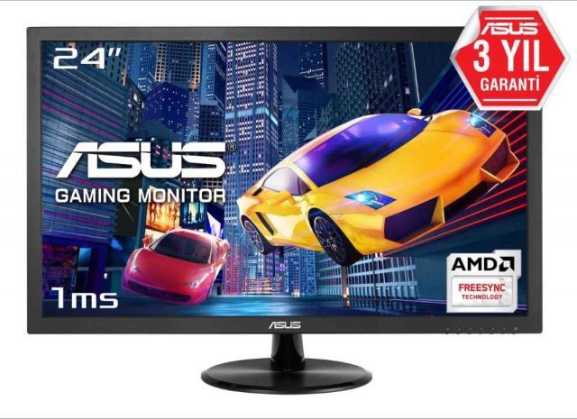 VP248H 24'',1920x1080,1ms,HDMI D-Sub Full HD Düsük Mavi Isik MONITÖR