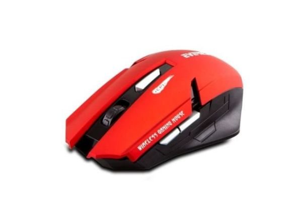 KM-240 USB 2.4GHz Optik Kablosuz Kırmızı Mouse