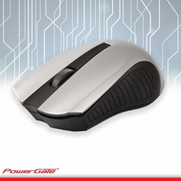 PG-R530G PowerGate R530G Kablosuz Nano 2.4GHz Gri Mouse