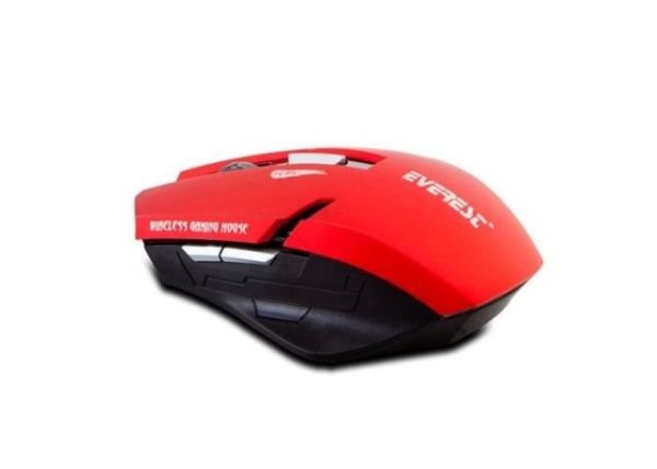 KM-240 USB 2.4GHz Optik Kablosuz Kırmızı Mouse
