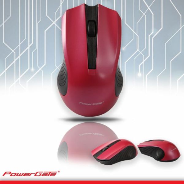 PG-R530K PowerGate R530K Kablosuz Nano 2.4GHz Krmz Mouse