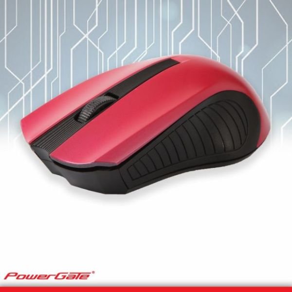 PG-R530K PowerGate R530K Kablosuz Nano 2.4GHz Krmz Mouse