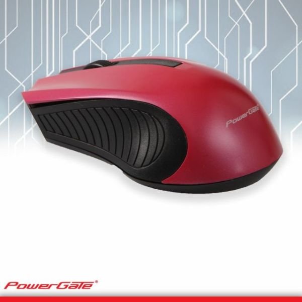PG-R530K PowerGate R530K Kablosuz Nano 2.4GHz Krmz Mouse